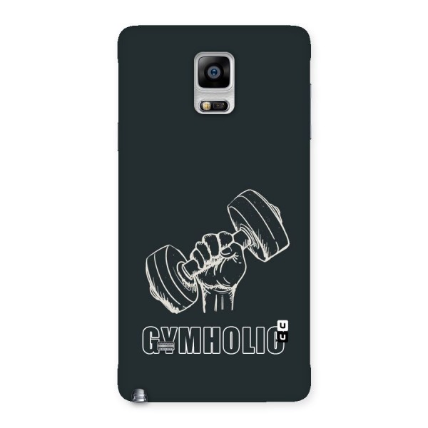Gymholic Design Back Case for Galaxy Note 4