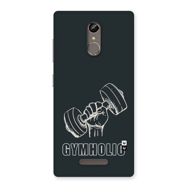 Gymholic Design Back Case for Gionee S6s
