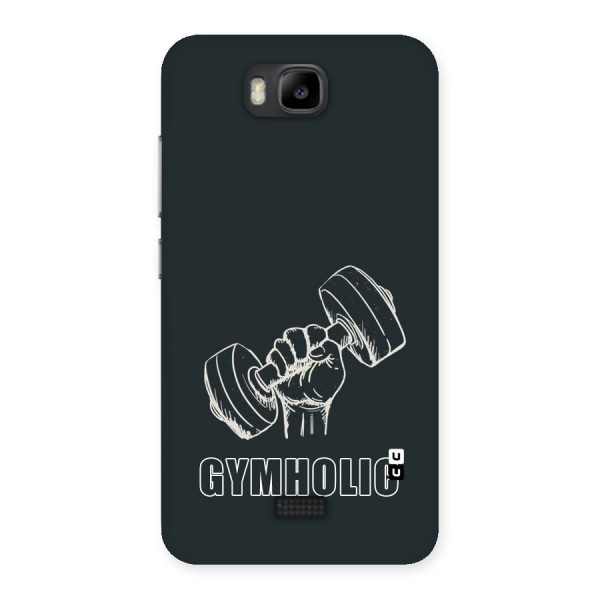 Gymholic Design Back Case for Honor Bee