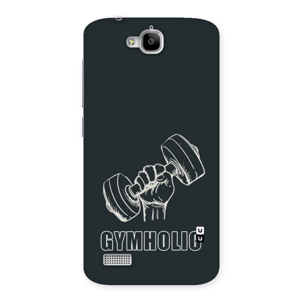 Gymholic Design Back Case for Honor Holly