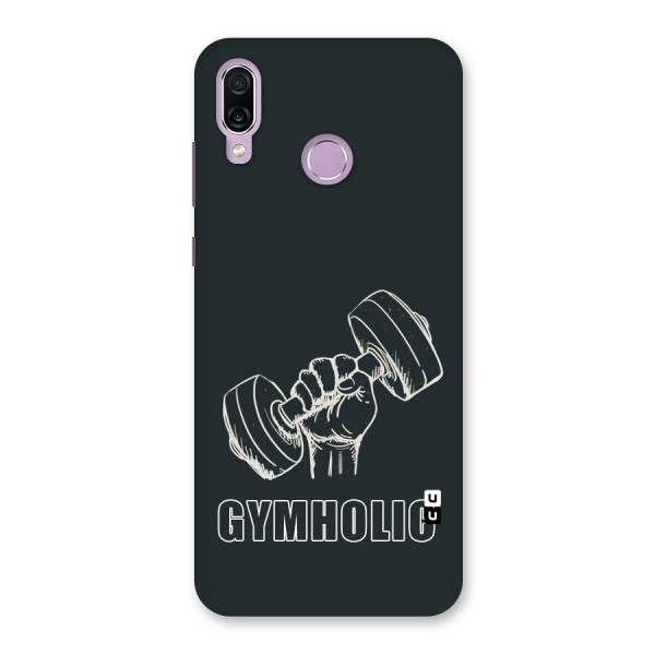 Gymholic Design Back Case for Honor Play