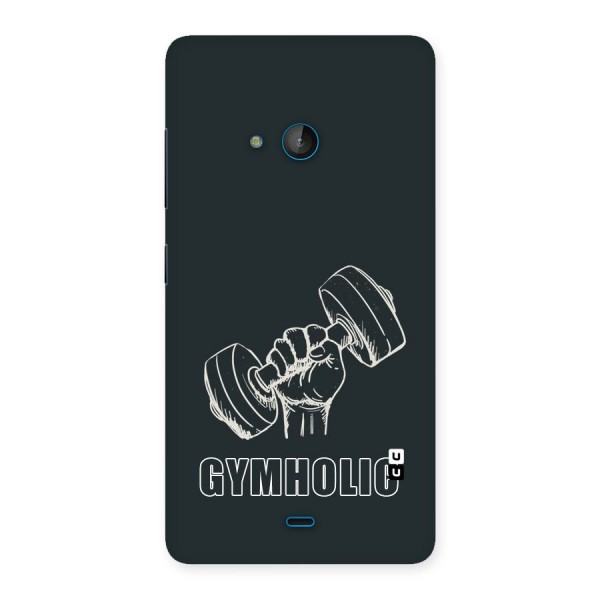 Gymholic Design Back Case for Lumia 540