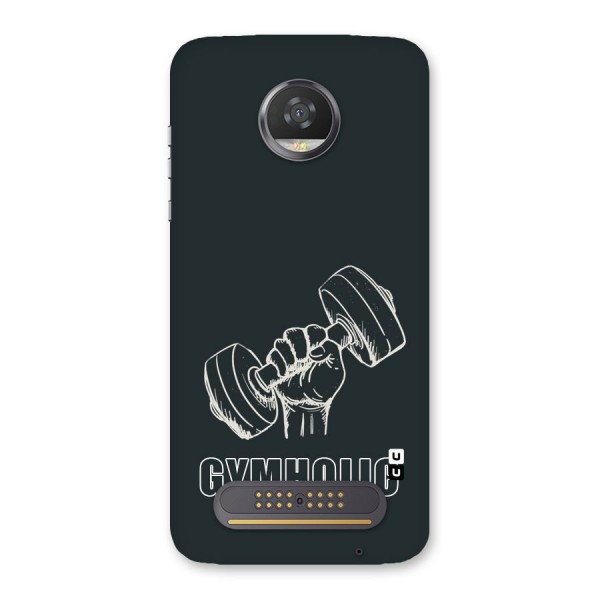 Gymholic Design Back Case for Moto Z2 Play