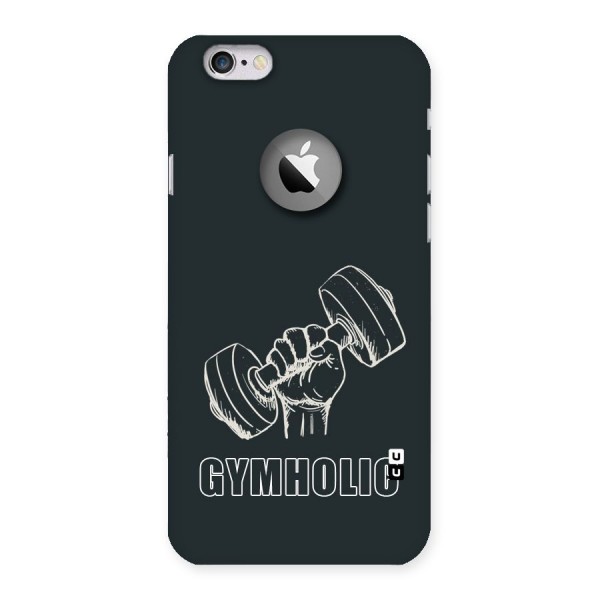 Gymholic Design Back Case for iPhone 6 Logo Cut
