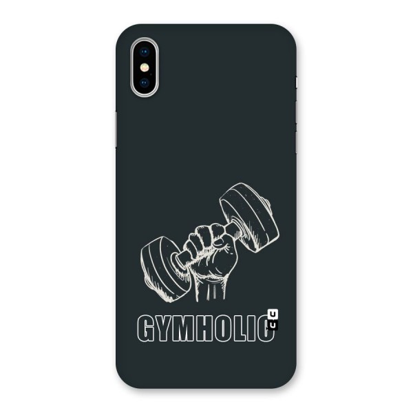 Gymholic Design Back Case for iPhone XS