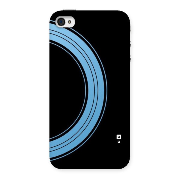 Half Circles Back Case for iPhone 4 4s