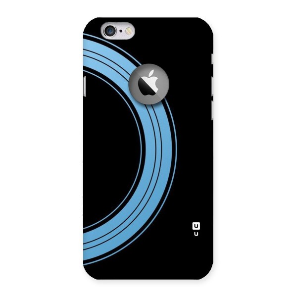 Half Circles Back Case for iPhone 6 Logo Cut