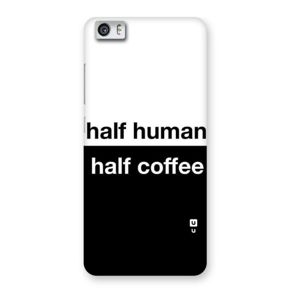 Half Human Half Coffee Back Case for Xiaomi Redmi Mi5