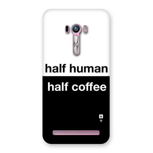 Half Human Half Coffee Back Case for Zenfone Selfie