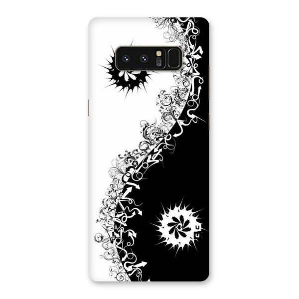 Half Peace Design Back Case for Galaxy Note 8