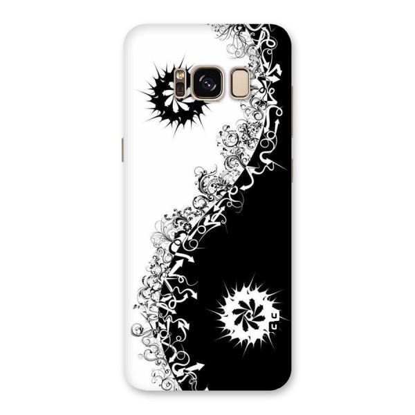 Half Peace Design Back Case for Galaxy S8