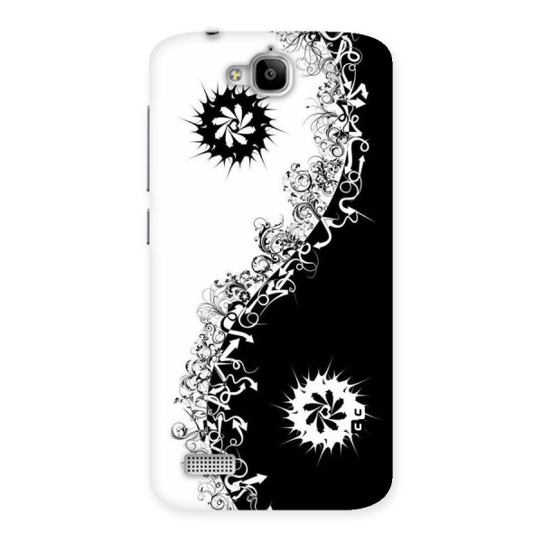 Half Peace Design Back Case for Honor Holly