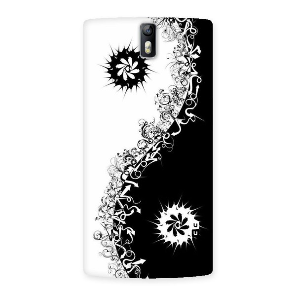 Half Peace Design Back Case for One Plus One