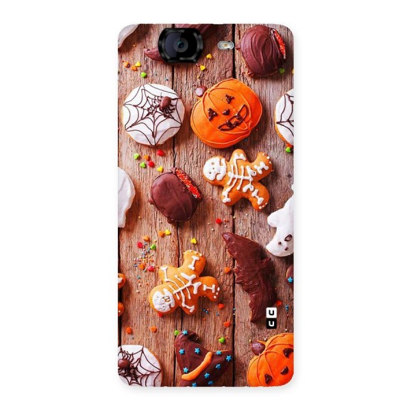Halloween Chocolates Back Case for Canvas Knight A350