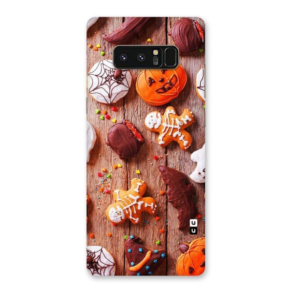 Halloween Chocolates Back Case for Galaxy Note 8