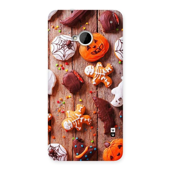 Halloween Chocolates Back Case for HTC One M7
