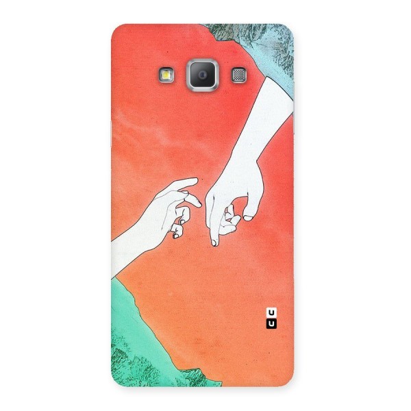 Hand Paint Drawing Back Case for Galaxy A7