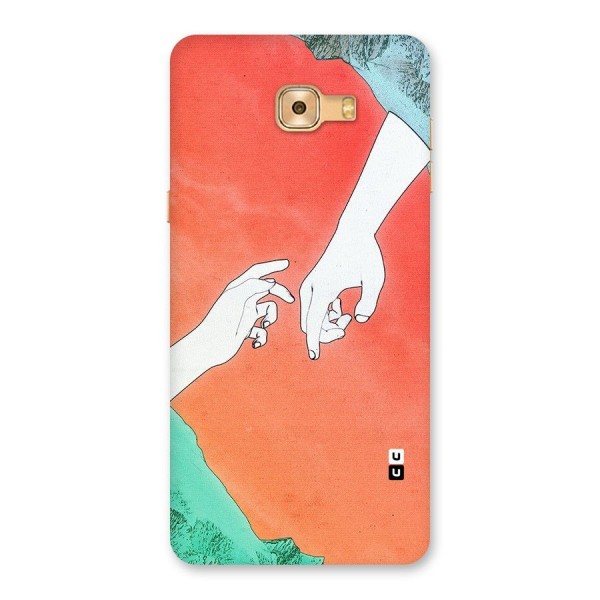 Hand Paint Drawing Back Case for Galaxy C9 Pro