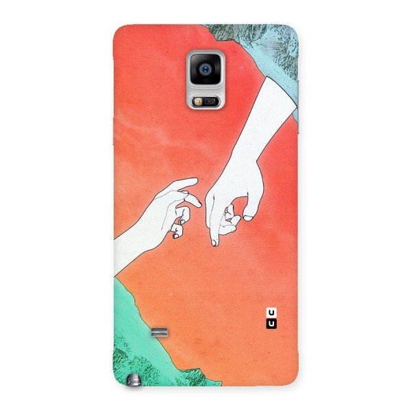 Hand Paint Drawing Back Case for Galaxy Note 4