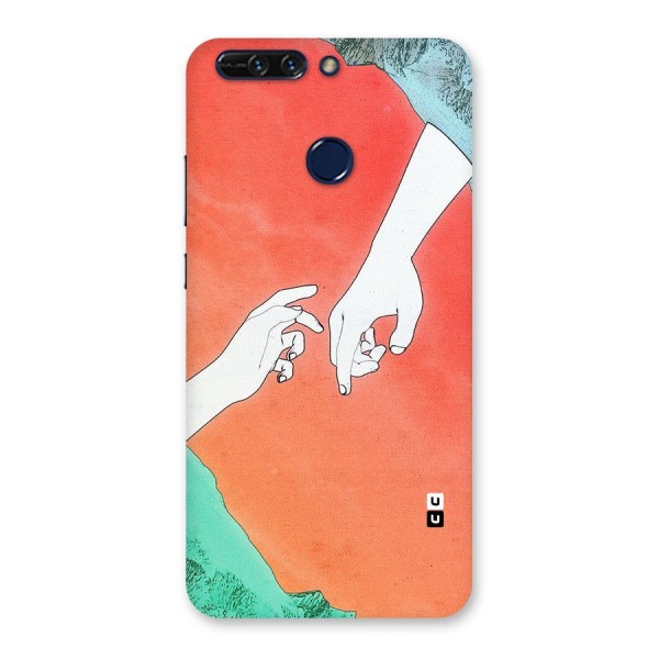 Hand Paint Drawing Back Case for Honor 8 Pro
