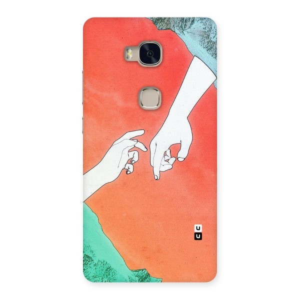Hand Paint Drawing Back Case for Huawei Honor 5X
