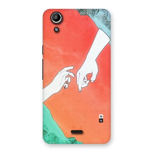 Hand Paint Drawing Back Case for Micromax Canvas Selfie Lens Q345