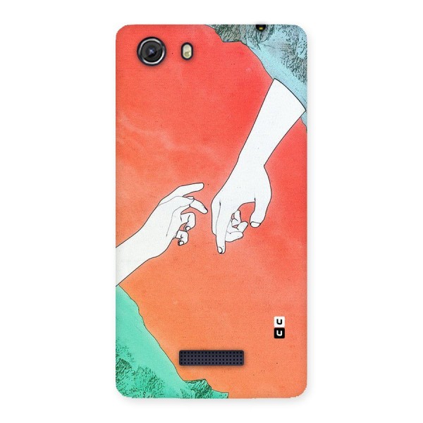Hand Paint Drawing Back Case for Micromax Unite 3