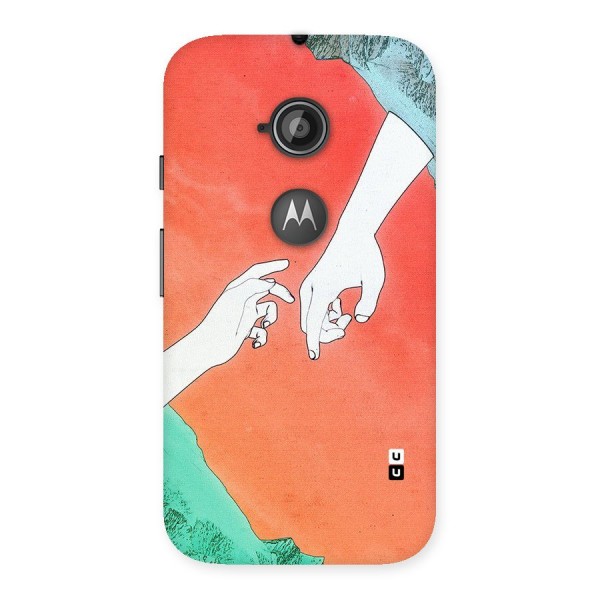 Hand Paint Drawing Back Case for Moto E 2nd Gen