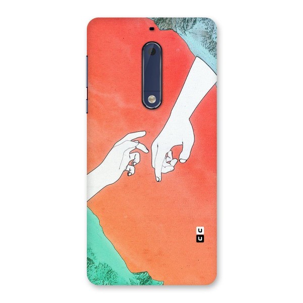 Hand Paint Drawing Back Case for Nokia 5