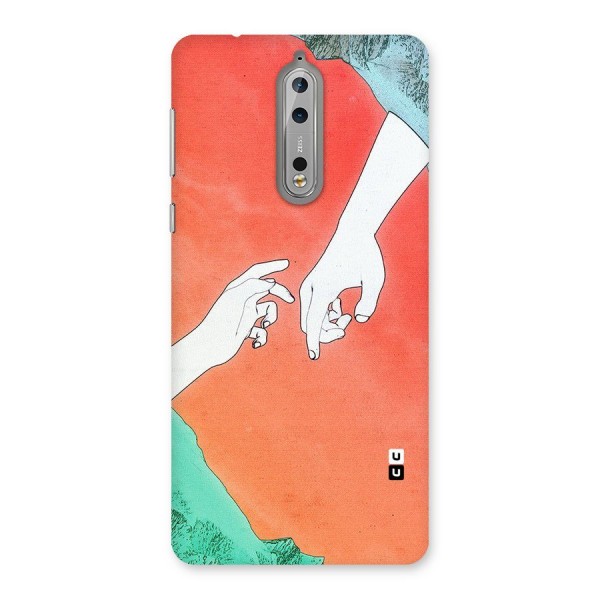Hand Paint Drawing Back Case for Nokia 8