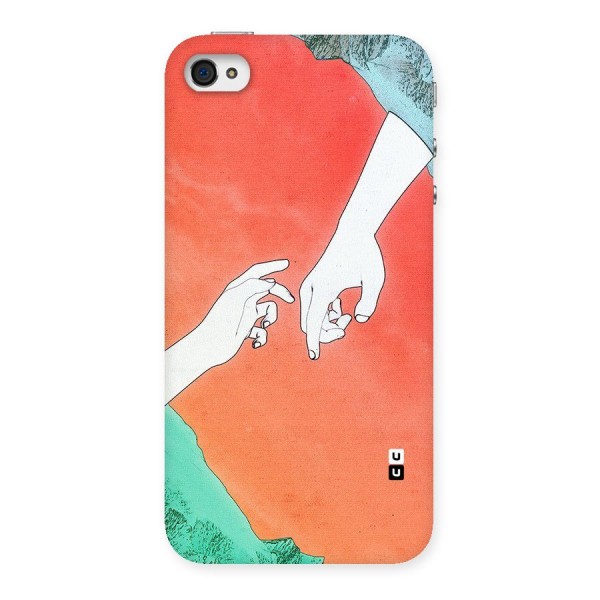 Hand Paint Drawing Back Case for iPhone 4 4s