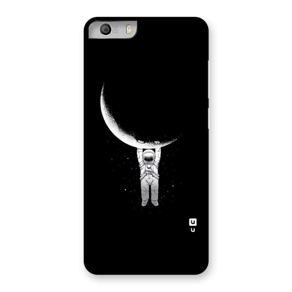 Hanging Astronaut Back Case for Micromax Canvas Knight 2