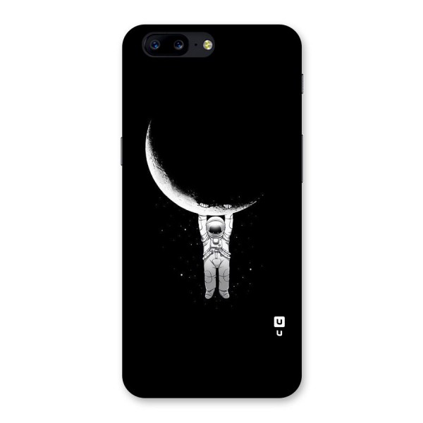 Hanging Astronaut Back Case for OnePlus 5