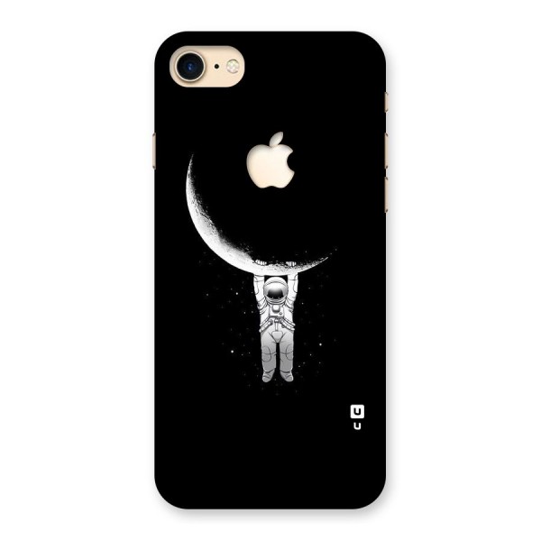 Hanging Astronaut Back Case for iPhone 7 Apple Cut
