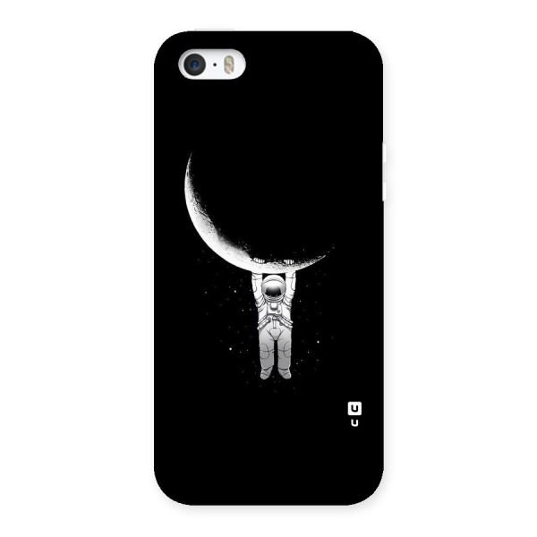 Hanging Astronaut Back Case for iPhone SE