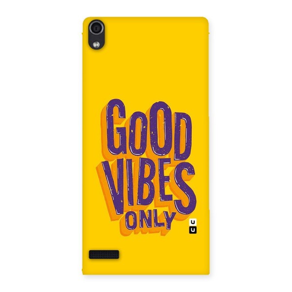 Happy Vibes Only Back Case for Ascend P6