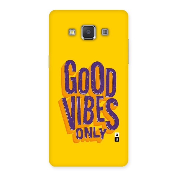 Happy Vibes Only Back Case for Galaxy Grand 3