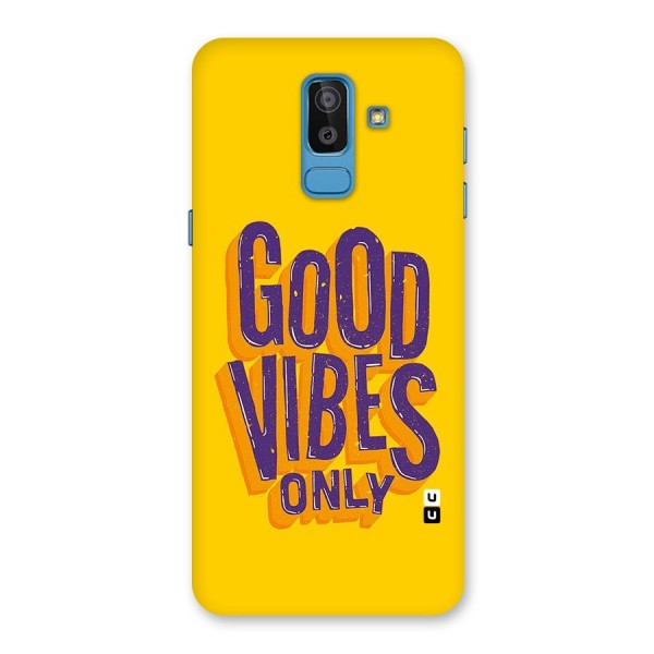 Happy Vibes Only Back Case for Galaxy On8 (2018)