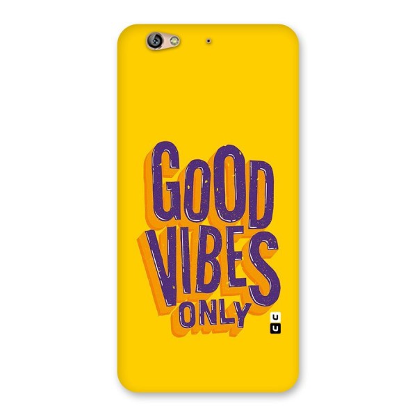 Happy Vibes Only Back Case for Gionee S6