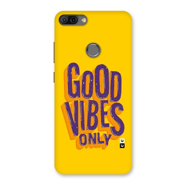 Happy Vibes Only Back Case for Infinix Hot 6 Pro