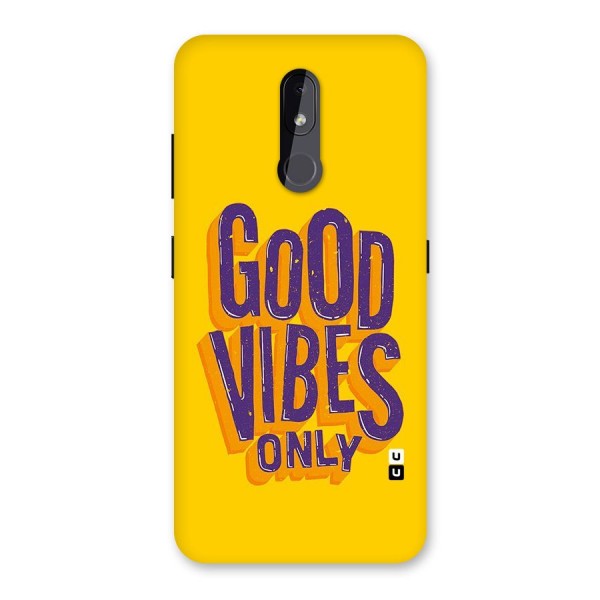Happy Vibes Only Back Case for Nokia 3.2