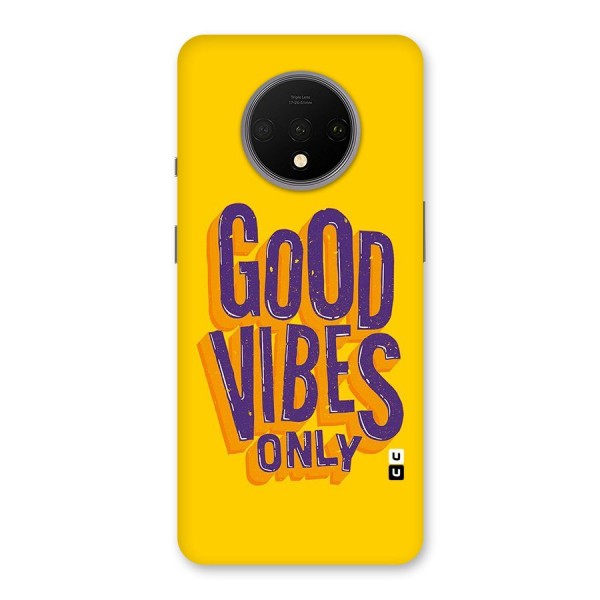 Happy Vibes Only Back Case for OnePlus 7T