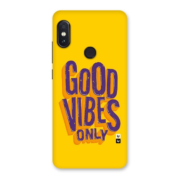 Happy Vibes Only Back Case for Redmi Note 5 Pro