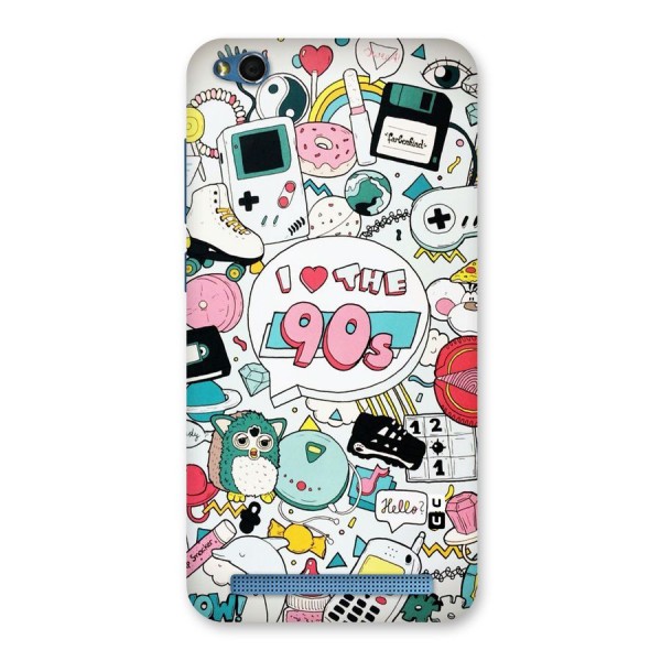 Heart 90s Back Case for Redmi 5A