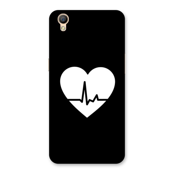 Heart Beat Back Case for Oppo A37
