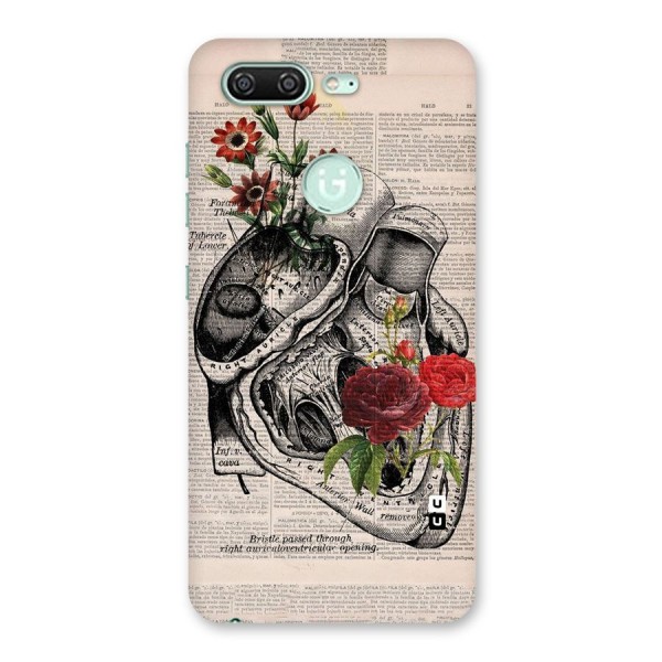 Heart Newspaper Back Case for Gionee S10