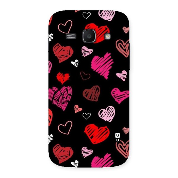 Hearts Art Pattern Back Case for Galaxy Ace 3