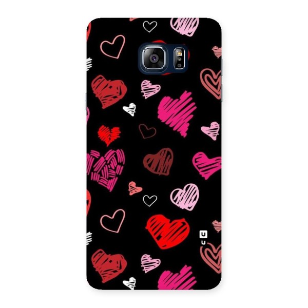 Hearts Art Pattern Back Case for Galaxy Note 5