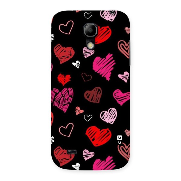 Hearts Art Pattern Back Case for Galaxy S4 Mini