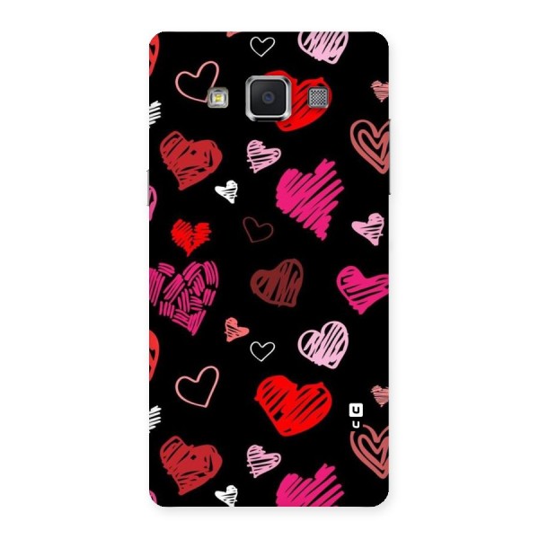 Hearts Art Pattern Back Case for Samsung Galaxy A5